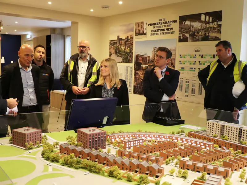 Claire Hazelgrove visits the Sales Centre at Brabazon.