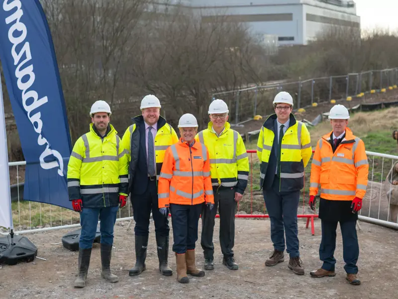 Construction starts on North Filton Station at Brabazon Representatives of project partners YTL Developments, Network Rail and Great Western Railway (GWR) were joined by the Mayor Dan Norris, local MP Claire Hazelgrove and co-leader of South Gloucestershire Council Ian Boulton to officially break ground for the new station at Brabazon.